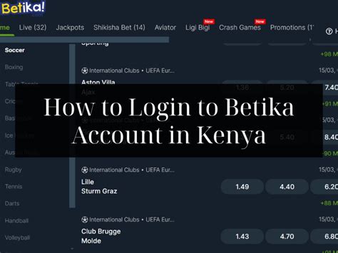 How to Login to Betika in Kenya 